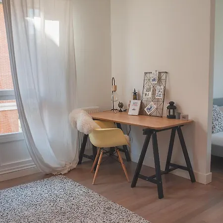Con Suite, Zona De Trabajo Y Yoga Wifi Y Garaje アパート